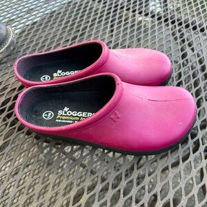 Sloggers Pink Slip-On Garden Clog